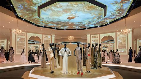 The enchanting “Christian Dior: Designer of Dreams” exhibition is .